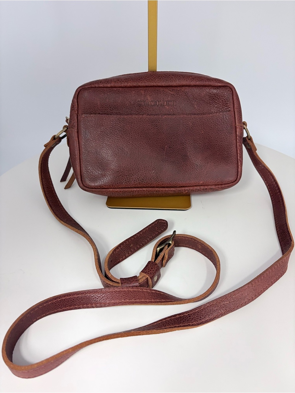 Portland Leather Cross Body Purse
